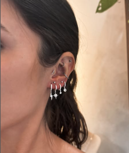 Argolas + penduradinhos