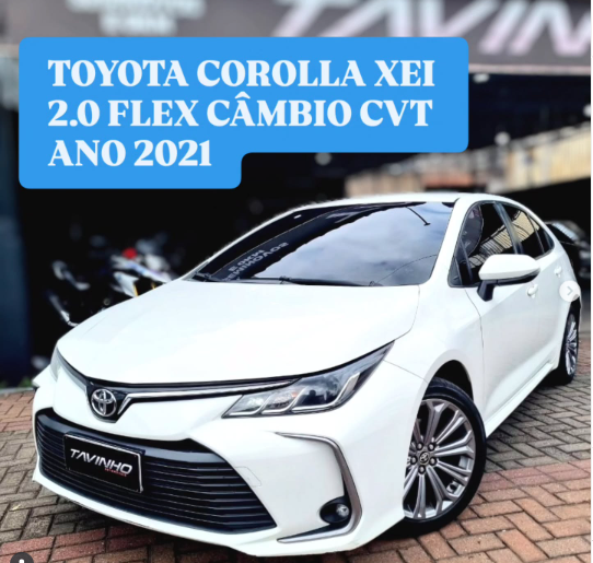 TOYOTA COROLLA XEi 2.0 Ano 2020/21