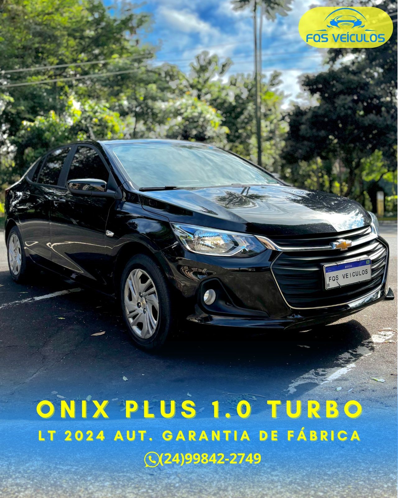 🚘 ONIX PLUS LT 1.0 TURBO AUT. 2024