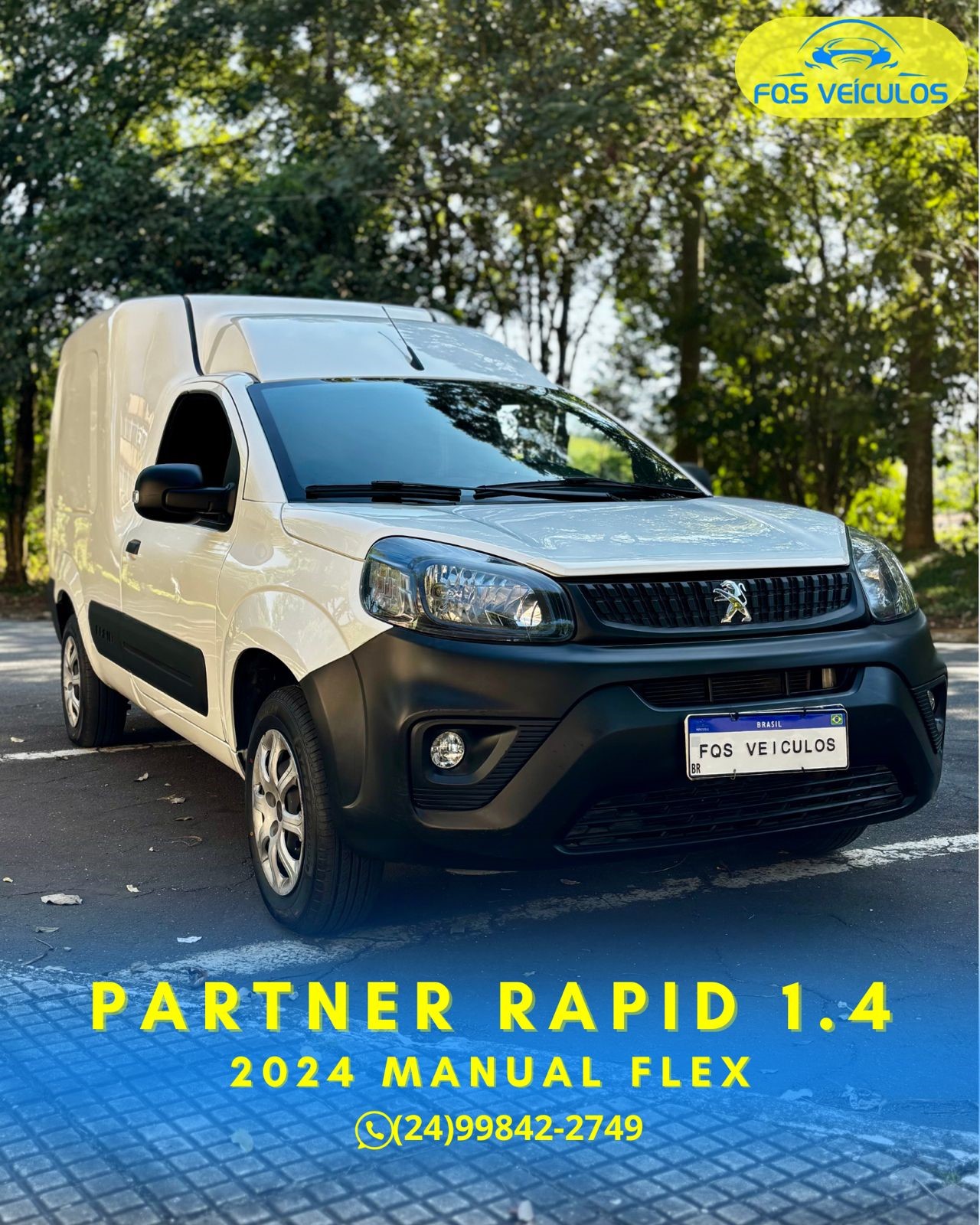 🚘 PARTNER RAPID 1.4 2024 BRL 85.900,00
