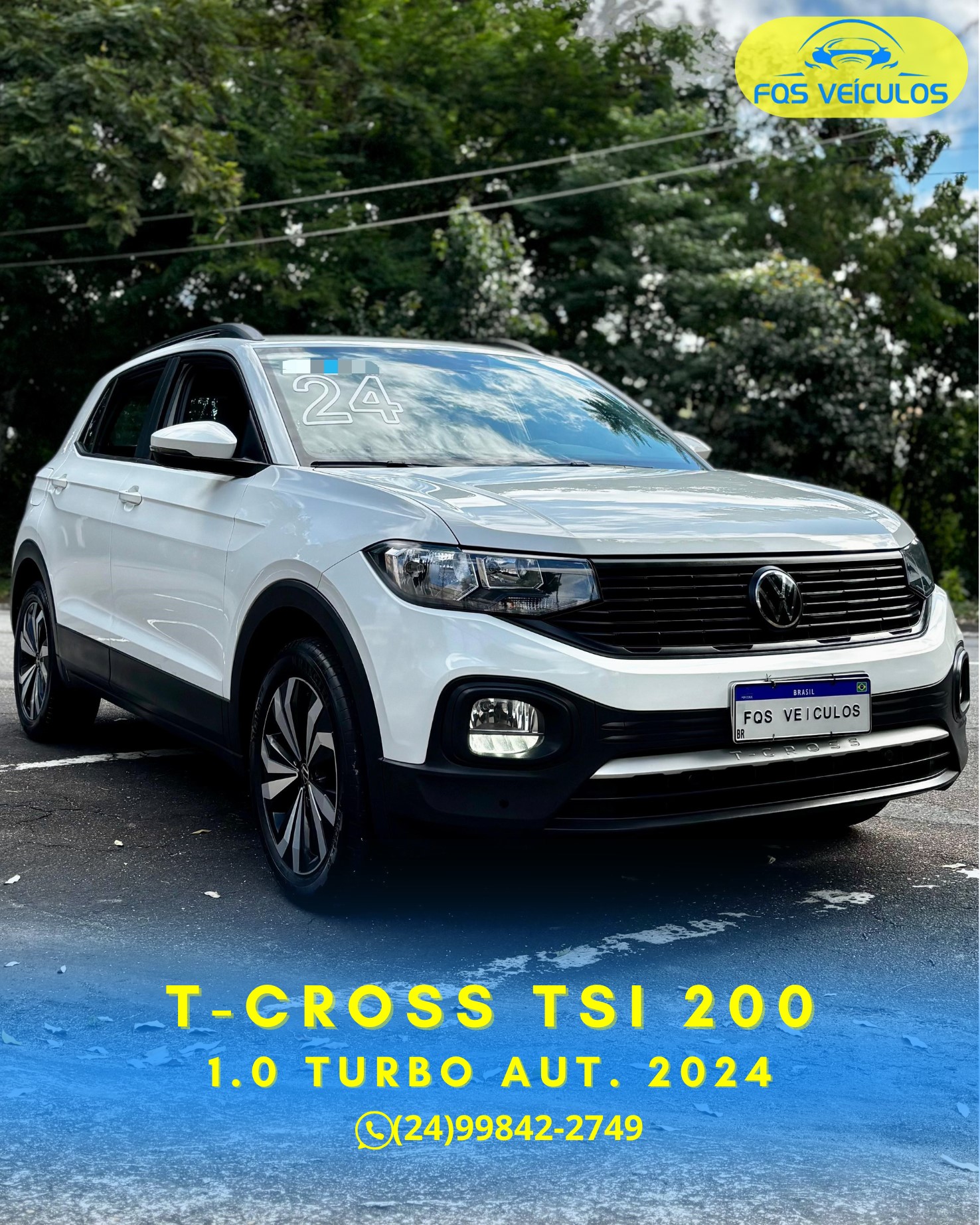 🚘 T-CROSS 1.0 TURBO TSI 200 AUT. 2024