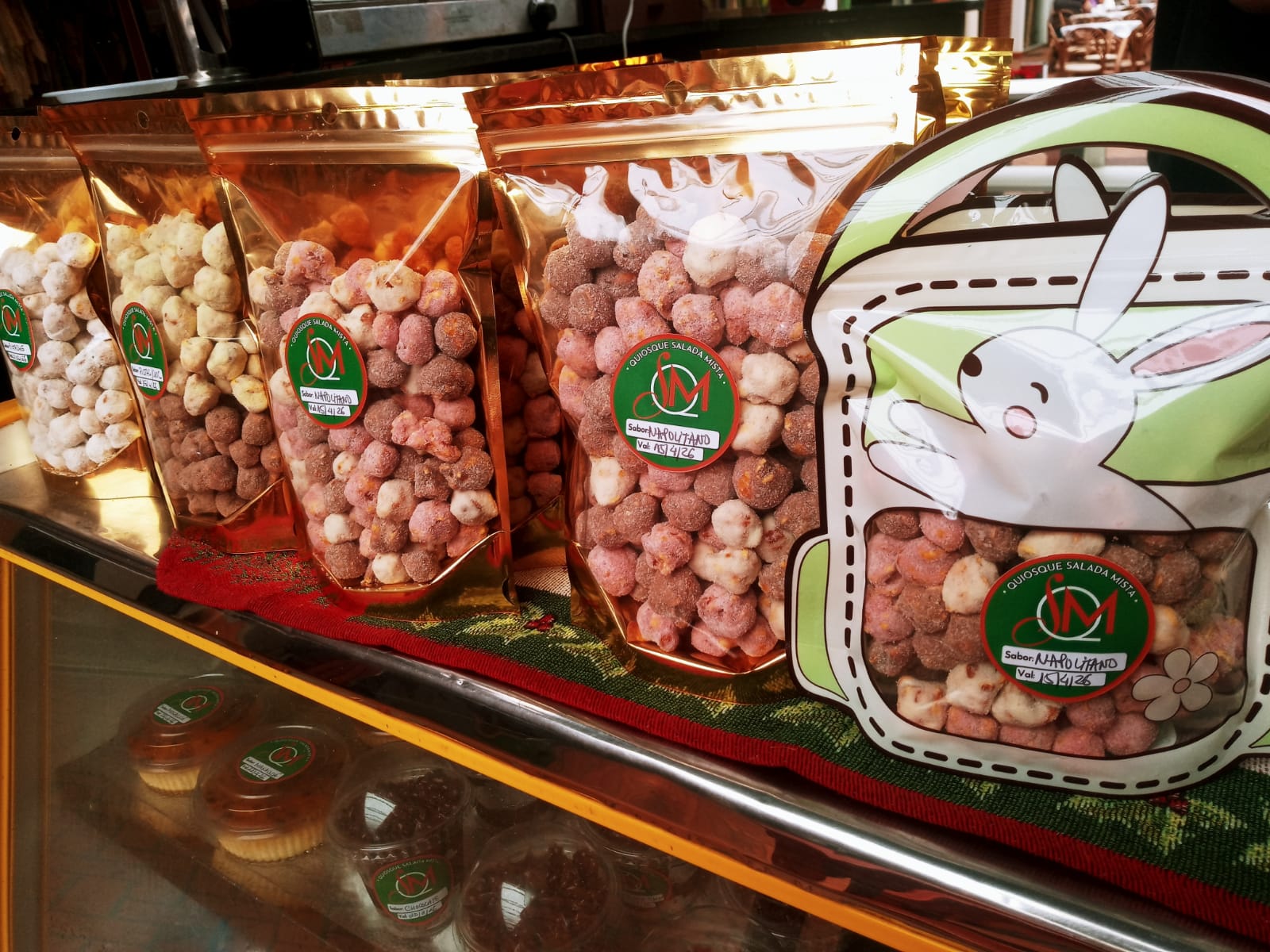 Pipoca gourmet artesnal