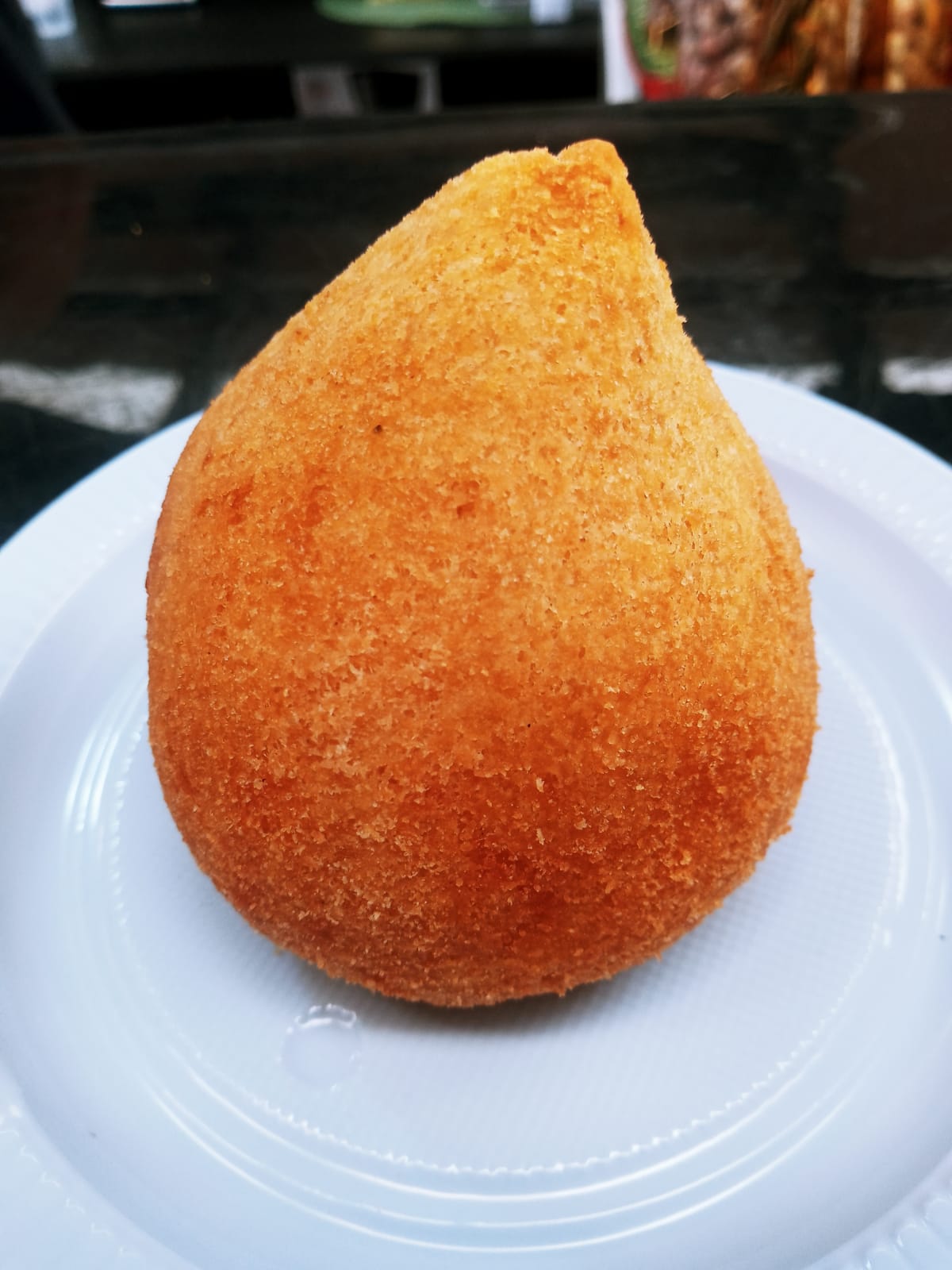 Coxinha com muitooo recheio