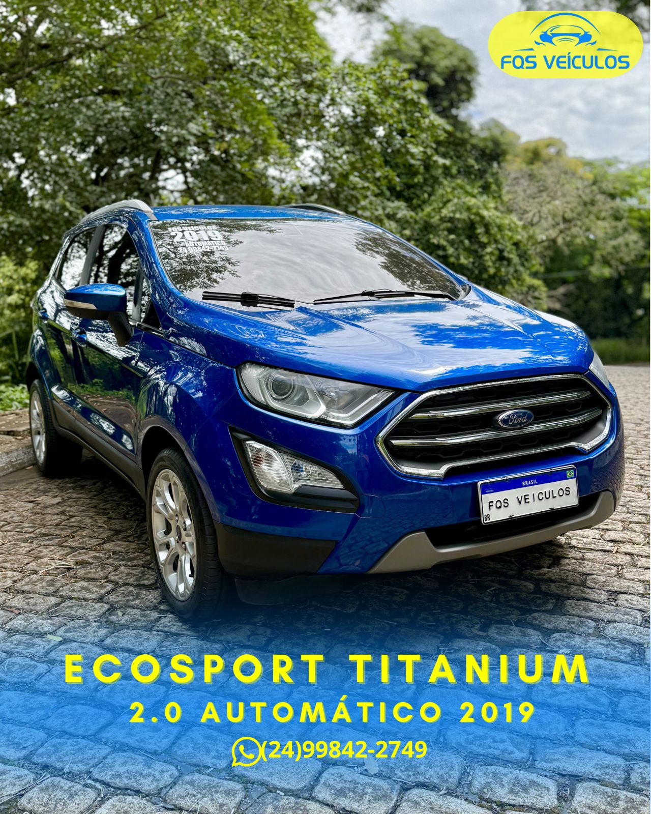 🚘 ECOSPORT TITANIUM 2.0 AUT. 2019