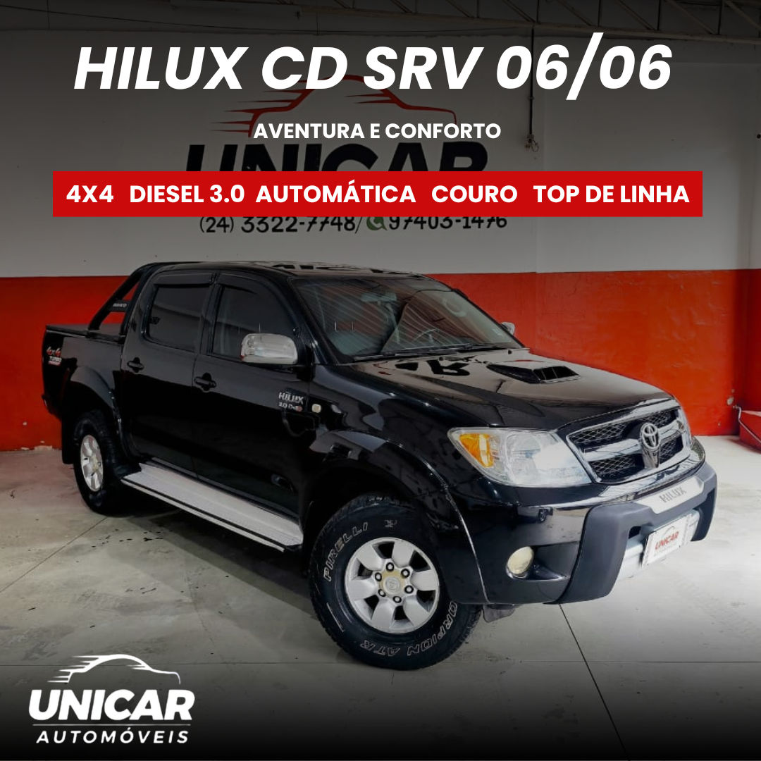 HILUX CD SRV 4X4 DIESEL 2006