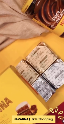 Caixa de alfajores Havanna