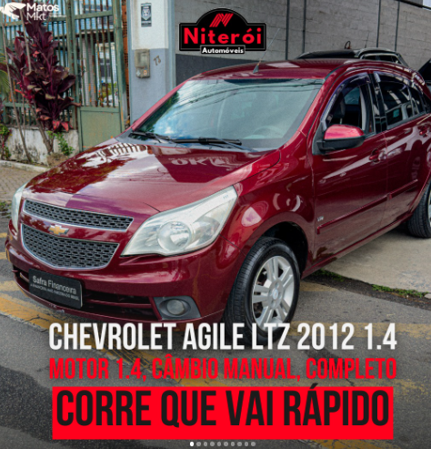 Chevrolet Agile LTZ 2012 1.4