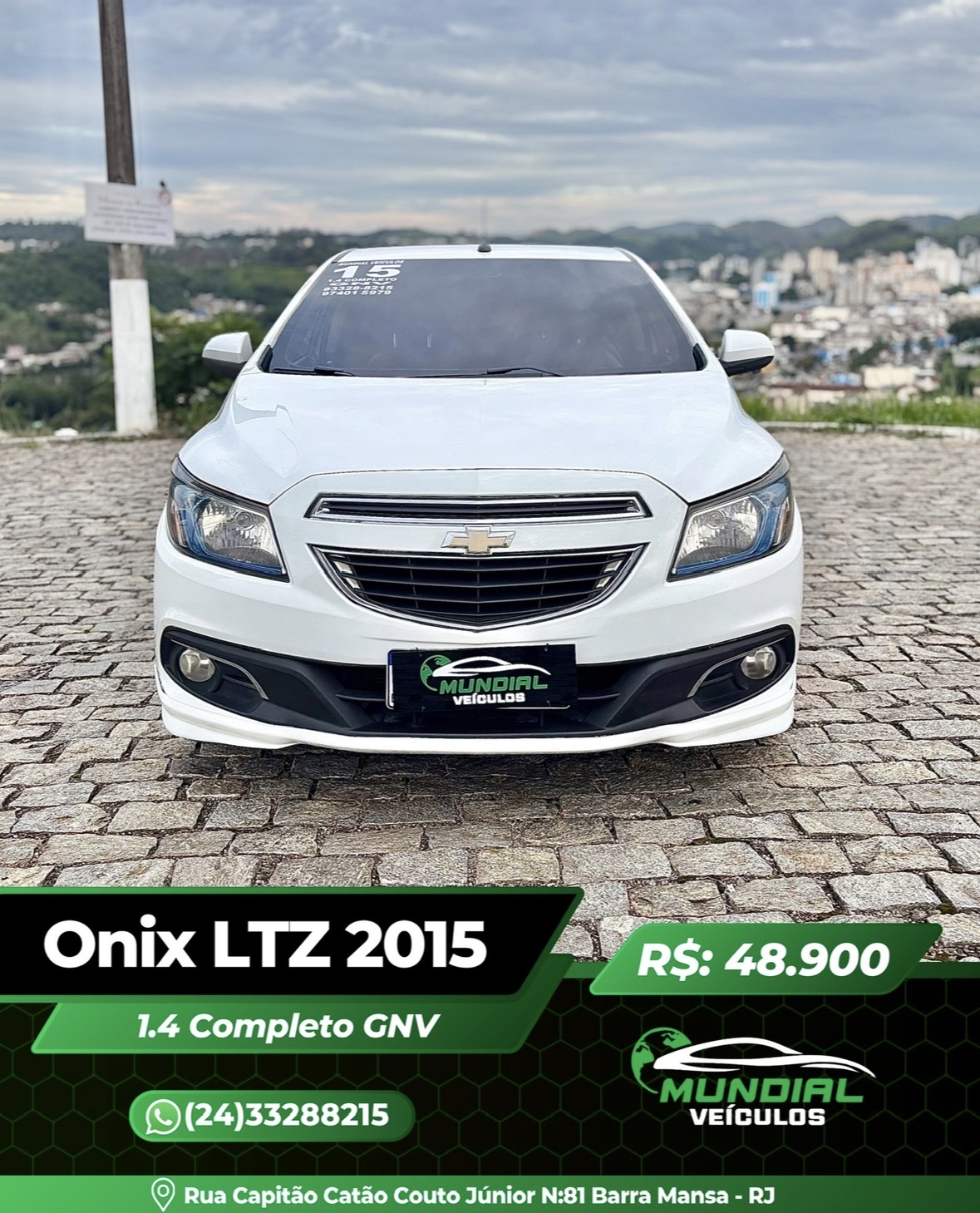 Onix LTZ completo 2015