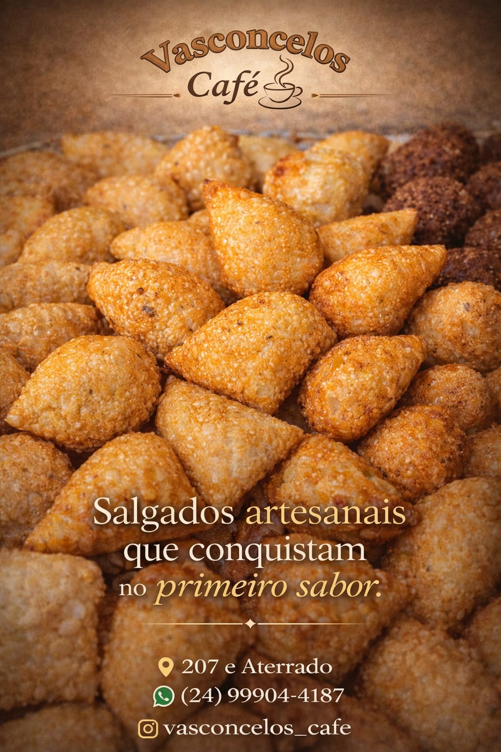 Salgados artesanais